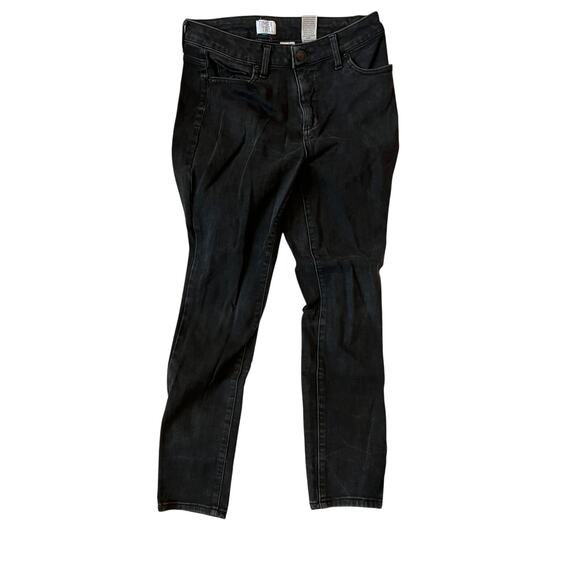 Time and Tru Slim Straight Black Jeans Womans 10 - Picture 1 of 3